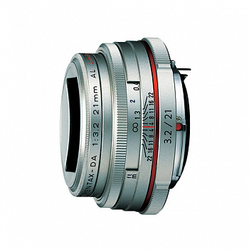 Объектив HD Pentax DA 21 mm f/3.2 AL Limited Silver