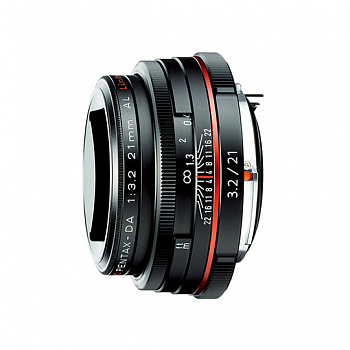 Объектив HD Pentax DA 21 mm f/3.2 AL Limited black